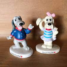 Pound Puppies Ceramic Figurines Cooler Violet Vanderfeller - Etsy