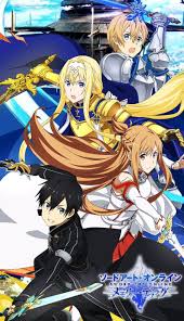 Eugeo Alice Top Asuna Kirito Bottom Sword Art Online Kirito Sword Art Online Wallpaper Sword Art
