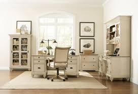 Simple Home Ideas Design With Elegant Cream Office Furniture Sets Collections Comb Riverside Furniture White Home Office Furniture Office Furniture Collections