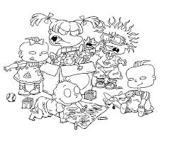 Cute coloring pages coloring sheets coloring books rugrats cartoon rugrats all grown up digital stamps craft gifts character art stencils. Rugrats Kids Coloring Home