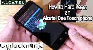 Using free code generators or entering a code related to a different imei number will block the meter. How To Reset Alcatel One Touch Unlockninja Network Unlock Code