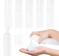 Amazon.com: Foam Pump Bottle 150ml/5 oz Empty Plastic Foam Dispenser Pump Bottle Travel Large Refillable BPA Free Lotion Bottles for Shampoo Shower ...