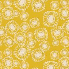 Utopia Specks Of Carambola By Art Gallery Mustard Yellow Floral Jersey Knit Cotton Lycra Stretch Fabric C Art Gallery Fabrics Stash Fabrics Art Gallery