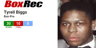 BoxRec: Tyrell Biggs