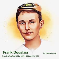 Frank Douglass. (Eastern Province Rugby Springbok). (Thank you to Chris  Sketse for the photograph).