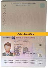 The french national identity card (french: Singapore Passport Psd Template Fake Docs Com