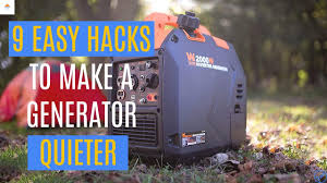 Is the unpleasant buzz of a power generator that distrupting your family time together.? How To Make A Generator Quieter 9 Simple Hacks Youtube