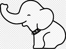 Unlimited access to 10 million handpicked free to download png images. Garis Besar Gajah Gambar Gajah Putih Wajah Hewan Png Pngwing