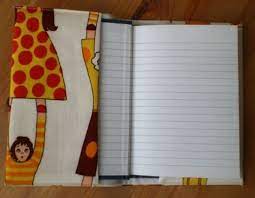 A fabric book cover for your favourite book, whether it be a novel, a notebook, or a journal. Pin On Beautiful Crafts