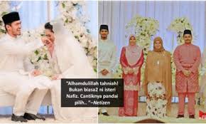 It features an oval shaped citrine, surrounded by what i could only assume to be round cut yellow, blue and pink sapphires, tsavorites and diamonds. Bukan Biasa2 Isteri Dia Permaisuri Cemar Duli Hadiri Akad Nikah Nafiz Muaz