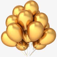 Gold Balloon Balloon Clipart Golden Balloon Pictures Png Transparent Clipart Image And Psd File For Free Download Imagens De Baloes Festas De Aniversario Douradas Baloes Dourados