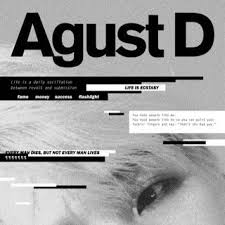 Lirik Lagu Agust D Bts Suga Agust D Tempat Download Lagu Gratis Sampul Album Musik Mixtape Sampul Album