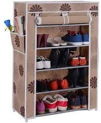 Stop all that shoe clutter hanging around the back door, and this very same style of rack is also perfect for hanging your. Styleys Homelike 5 Layer Multipurpose Portable Folding Shoes Rack Brown Flower Plastic Metal Collapsible Shoe Stand Price In India Buy Styleys Homelike 5 Layer Multipurpose Portable Folding Shoes Rack Brown Flower