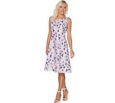 Isaac Mizrahi Live Special Edition Floral Jacquard Dress Qvc Com Jacquard Dress Dresses Fashion