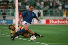 At the international level he was the surprise. Salvatore Schillaci The Hot Blooded Sicilian Rose To Fame At Italia 90 By Picking Up The Golden Boot And Later Went Into Politics Sporting A Fuller Head Of Hair