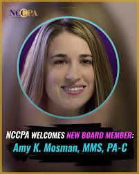 NCCPA welcomes new Board members: Jayne Kendall, MD, MBA, FACEP, CDE, CPE,  Amy K. Mosman, MMS, PA-C, & Ilka V. Wilson Vallee, MPA. "Their expertise  will enhance our mission," says NCCPA President