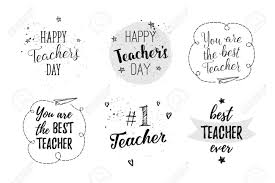 11/09 día del maestro (docentes, profesores, educadores y similares) en argentina. Etiquetas Feliz Dia Del Maestro Tarjetas De Felicitacion Carteles Fijados Cotizacion Del Vector Amo A Mi Profesor Usted Es El Mejor Maestro Sobre Un Fondo Blanco Con Corazones Estrellas Flores Avion Ilustraciones