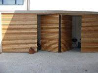 Tur Carport Holz Holzfassade Holzgarage Carport Holz