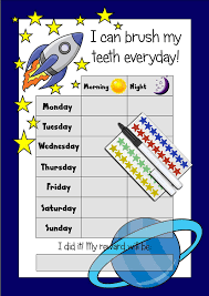 happy learners teeth tooth brushing reward chart 90 star stickers dry wipe pen boys rocket design