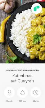 Putenbrust Auf Curryreis Rezept Upfit Rezept Rezepte Putenbrust Curryreis