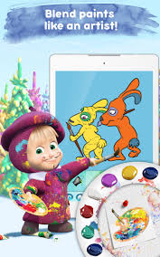 Masha En De Beer Gratis Kleurplaten Voor Kinderen For Android Apk Download