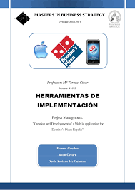 Dominos Pizza Project