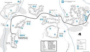 Dorst Creek Campground Map Dorst Creek - Sierra Nevada Campgrounds