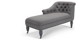 Bouji Left Hand Facing Chaise Graphite Grey And Slate Made Com Chaise Aspen Furniture Chaise Lounge