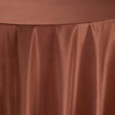 Terracotta Shantung Table Linen Table Linen Rentals Table Linens Orange Table