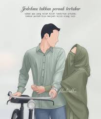 Wallpaper pasangan animasi gadis animasi gambar. Pin Oleh Fateme Hosseini Di Muslim Art Kartun Pasangan Romantis Pasangan Animasi