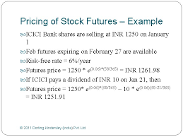 Get detailed icici bank stock price news and analysis, dividend, bonus issue, quarterly results information, and more. Chapter 6 Single Stock Futures And Stock Index
