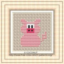 Counted Cross Free Bird Cross Stitch Patterns To Print Pig Free And Easy Printable Cross Stitch Pattern Counted Cross Stitch Patterns Free Cross Stitch Patterns Cross Stitch Patterns Free