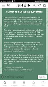 In may 2006 the snopes.com inbox began receiving copies of this purported letter from a store to the spouse of an errant shopper. Is Shein Going To Return In India Quora