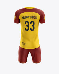 Mens full soccer goalkeeper kit with pants (front view) jersey mockup psd file 74.75mb. Men S Soccer Kit Mockup Back View 3d Mockups Psd Mockups Packaging Mockups