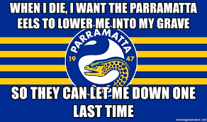 Saison 2020 de la national. Parramatta Eels Memes