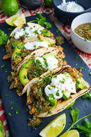Chicken And Avocado Tacos Recipe Avocado Recipes Recipes Food