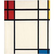 Red, blue, yellow, white and black. Piet Mondrian S Composition Of Red Blue Yellow And White Nom Ii Mondrian Piet Mondrian Painting Piet Mondrian