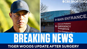 Tiger woods is a professional golfer who set an amazing career in motion in 1997, when he became the youngest man and the first african american to win the u.s. Tiger Woods Update Golfer Awake Responsive After Extensive Right Leg Surgery Cbs Sports Hq Youtube