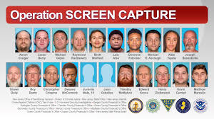 21 Alleged sex offenders charged in 'Operation Screen Capture' - DOWNBEACH