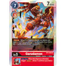 Check spelling or type a new query. Bt1 022 Sr Garudamon Digimon Release Special Booster Ver 1 0 Digimon Card Game