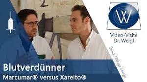 Blutverdunner Marcumar Vs Xarelto Pradaxa Unterschiede Wirkung Nebenwirkungen Gerinnungshemmer Youtube