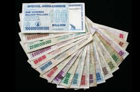 Image result for zimbabwe billion dollar note