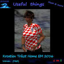 22,95 € 22,95 € 2,90 € versand. Second Life Marketplace Awd Kroatien Trikot Home Em 2016 Woman Trans Box