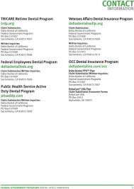 Tricare Dental Urance Plans Program Benefit Booklet