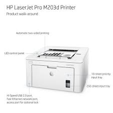 After completing the download, insert the device into the computer and make sure that the cables and electrical connections are complete. Hp Laserjet Pro M203 M203dw Laser Printer G3q47a Bgj A Power Computer Ltd