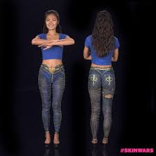Skin Wars On Twitter Skin Wars Custom Jeans Skin