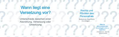 Check spelling or type a new query. Frage Fur Den Personalrat Wann Liegt Eine Versetzung Vor Weka