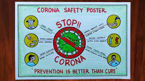 Prices start at $2.99 only. How To Draw Coronavirus Awareness Safety Poster Covid 19 Precautions Poster Drawing Youtube