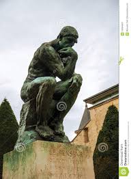 Da Estatua O Do Pensador Nos Jardins De Rodin Museum Em Paris Fotografia Editorial Imagem De Rodin Museum 108548457