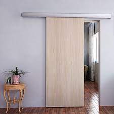 Beveled edge backed mirror aluminum frame interior closet sliding door with chrome trim (209) model# bms4068. Sliding Wood Barn Doors Interior Hanging Barn Doors Household Making Barn Doors Hanging Barn Doors Sliding Doors Interior